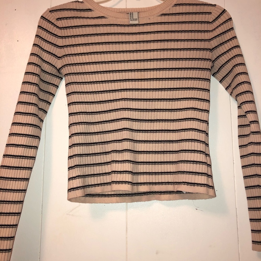 Pink, long sleeve, close-fitting